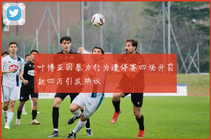 叶博亚因暴力行为遭停赛四场并罚款四万引发热议